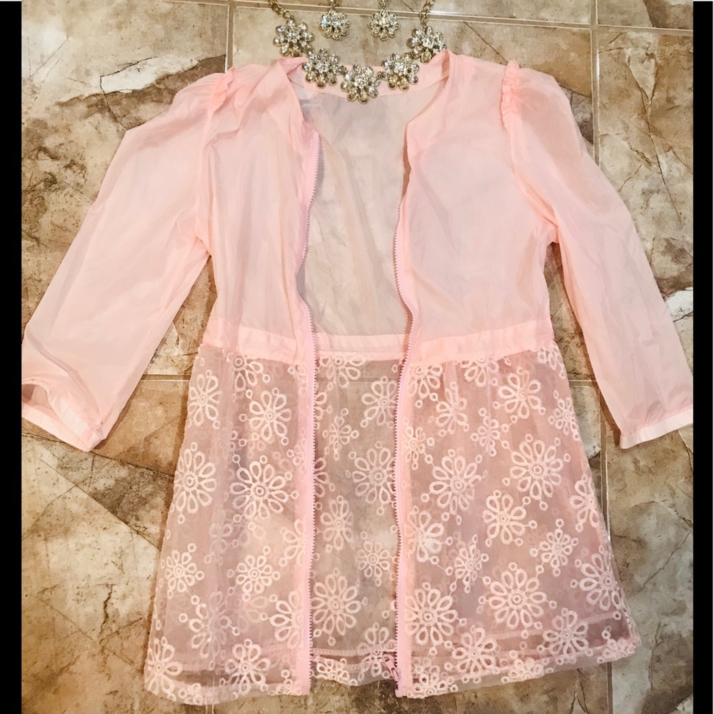Dainty Shirt/jacket in pink 🌸
